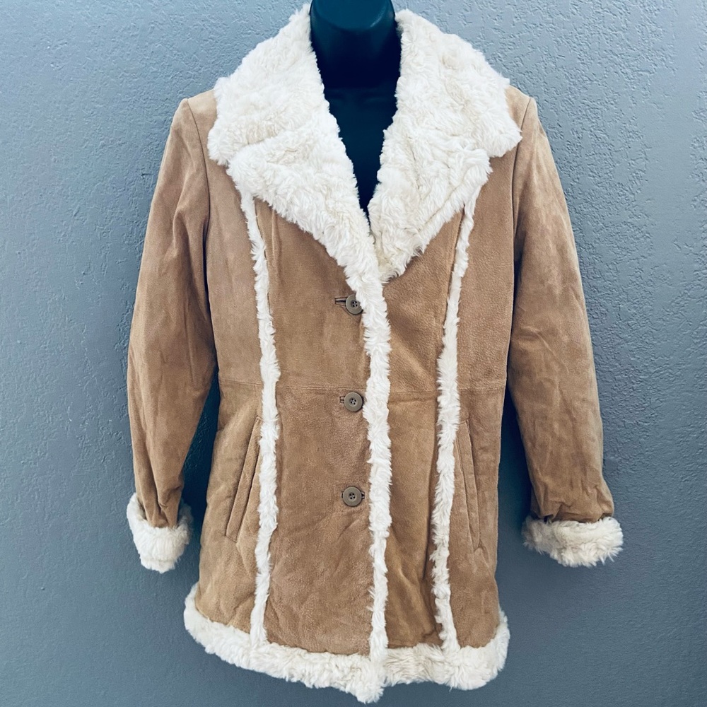 Wilsons Leather Maxima Shearling Coat - Read description